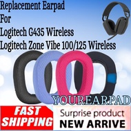Earcup Earpad Cushion Logitech Zone Vibe 100 125 G435 Wireless