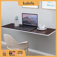 Wall Mounted Foldable Table with Bracket Floating Kitchen Table Wall Table Study Table Meja Lipat Dipasang di Dinding