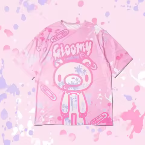 2026 Fashion New Kawaii Cute Element Style Design Pattern T-shirt 3D Printing Fashion Event Cos Exhi