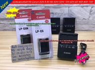 แบตเตอร์รี่และแท่นชาร์จ Canon EOS R R5 R6 5DS 5DSR 5DIV 5DIII 5DII 7DII 7D 6DII 6D 90D 80D 70D 60D มือ 1 ราคาถูก