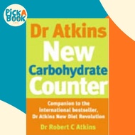 Dr Atkins New Carbohydrate Counter by Dr Atkins (UK edition, paperback)