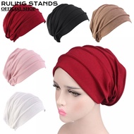 RULING STANDS Women Cancer Muslim Scarf Cap Head Cap Hat Cotton Chemo Cap