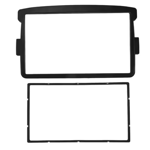 VC-Innovative-2Din Car Fascia For RENAULT Duster Logan Dacia Stereo Fascia Panel Dash Mount Installa