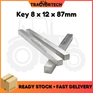 TractorTech | Key - 8 x 12 x 87mm Jentani 12K