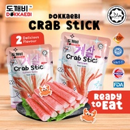 DOKKAEBI Halal Crab Stick Korean Spicy Crab Stick Bite Ready to Eat Tomyam Crab Stick Instant Food