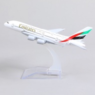 1/400 A380 Diecast Metal Model Plane with Stand – Pilot Gift, Desk Decor, Aviation Collectible