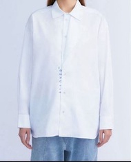 ALLOVER Ch 6 Shirt With Overlapped Lapel (White) chapter 6