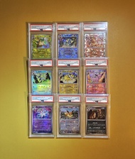 一套九張非連號 伊貝 eevee 伊布進化 Masterball set PSA 10