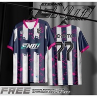 JERSEY BAJU FUTSAL\BOLA CUSTOM FULL PRINTING FREE NAMA DAN NOMOR