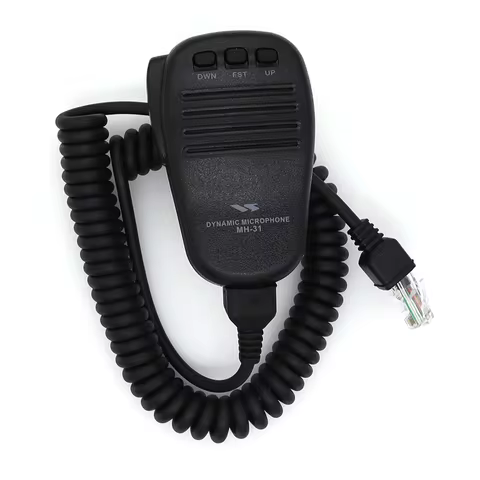 Yaesu Mic MH-31A8J Microphone for FT-817ND FT-857D FT-897D FT-450D FT-900/AT FT-818 FT-891 Walkie Ta