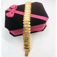 Cop 916 gelang pulut dakap emas korea 24k persis emas tulen