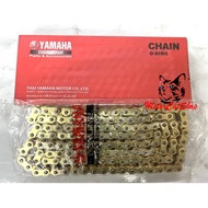 YAMAHA Gold Chain (415-132L / 428-132L), Rantai Emas (415-132L / 428-132L) Heavy Duty Chain Gold