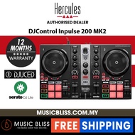 Hercules DJControl Inpulse 200 MK2 | Portable USB DJ Controller with Beatmatch Guide, DJ Academy