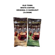 OLD TOWN WHITE COFFEE 3IN1 ORIGINAL HAZELNUT 3PCS