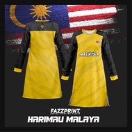 BAJU MUSLIMAH FAZZ  HM01 - HARIMAU MALAYA CLASSIC KENE JERSEY