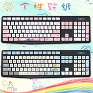 Logitech MK235 K235 K375S MK315 Desktop Keyboard Sticker Button Sticker Film