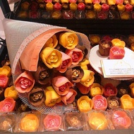 日本 直送 Tokyo Tulip Rose cookie 鬱金香 玫瑰 曲奇 新年 情人節 禮盒 花 送禮 粉紅色 朱古力