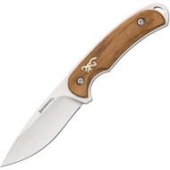 Browning Zebra Wood 3.5" 7Cr17MoV Full-Tang Fixed Blade Knife
