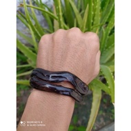 Root Bracelet Bahar Red Body Black | gelang akar Bahar merah body hitam