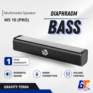 WS/WS 10 PRO 10 USB Computer Speaker Wired Soundbar BASS Audio Speaker PC Laptop Desktop Gaming Spea