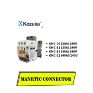 Kozuka KMC-9/12/18/22/32/40 Magnetic Contactor 240V