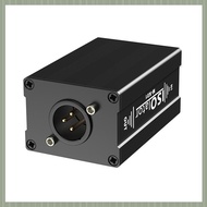 (QJWR) Dual Channel 6.5 XLR Mixer Balanced Audio Signal Isolator Eliminates Current Noise Audio Sign