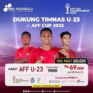 Voucher K-Vision Nex Parabola KVision Paket Piala AFF Suzuki Cup 2020 Bromo Cartenz Ottimo Optus Stars