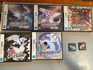 任天堂 Nintendo NDS 卡帶 遊戲 Pokemon 寵物小精靈 精靈寶可夢 珍珠 鑽石 白金 魂銀 黑