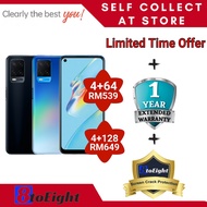 OPPO A54 - 4GB+64GB / 128GB ROM / 5000mAh Battery /18W Fast Charge / IPX4 Splash Waterproof /  - 100