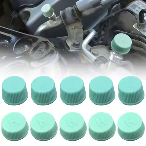 R134a R12 Service Port Valve Dust CapCar Air Conditioner Refrigerant Dust Cover Valve Core Caps High