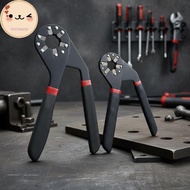 Chee Hexagonal Wrench 6/8 Inch Manual Movable Clampable Alloy Steel Hand Tool for Office Furniture A