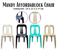 MANDY AFFORDABLOCK CHAIR / chair /monoblock / upuan