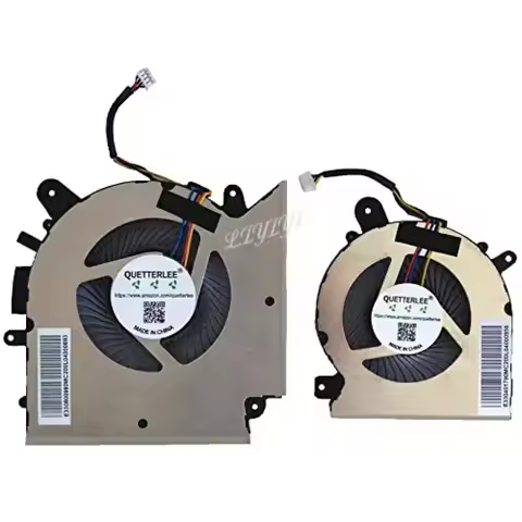 Replacement New Laptop CPU GPU Cooling Fan for MSI Katana GF76 Pulse GL76 MS-17L1 GF66 11UC Pulse GL