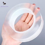 [LF] 1/2/3/5M Nano Tape Double Sided Tape Transparent Reusable Waterproof Adhesive Tapes Cleanable K