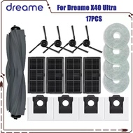Fit For Dreame X40 Ultra / L40 Ultra, MOVA P50 Pro Ultra /P10 Pro Ultra Vacuum Parts Main Roller Sid