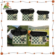 [Buymorefun] Portable Chess Set,Deluxe Tournament Chess Set,Lightweight Games,Roll up Chess Board Game Set for Outdoor,Travel