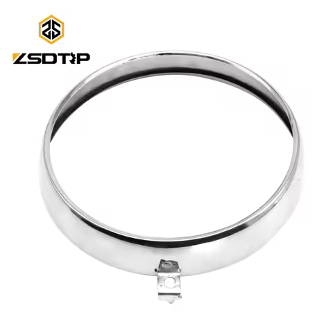 ZSDTRP Retro Ural CJ-K750 Motor Original Headlights Frame For R1 R12 R 71 M1 M72 Chromed Headlight R