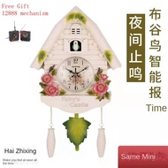 Creative YD259 Wall Clock Quartz Clock Wall Clock Living Room Mute European Style Timekeeping Wall Hanging Cuckoo Bird Cuckoo Clock Decoration