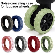 8PCS Luggage Wheel Protector Silicone Reduce Noise Full Coverage Luggage Wheel Protector