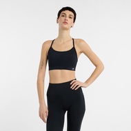 New Balance Womens NB Essential Yoga Bra - BLACK