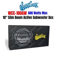 Westcoast WCC-100AW 10" Slim Boom Active Subwoofer Box 600Watts