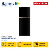 POLYTRON KULKAS 2 PINTU BESAR BIG 2 DOOR REFRIGERATOR BELLEZA PRM431X