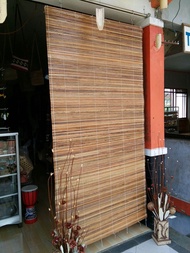 tirai penghalang panas, tirai gulung, dekorasi rumah 100x200cm