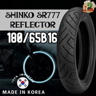 Korea Shinko Tires SR777 Reflector Series (180/65B16) Heavy Duty Tire, 180-65-16, 180/65x16, 180/65 