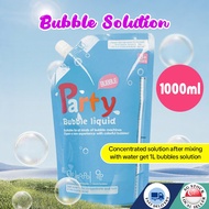 🇸🇬1L Bubble Liquid Refill Bubble Refill Bubble Solution Bubble Water Concentrate Refill Soap Solutio