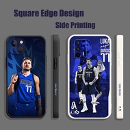 Luka Doncic BW031 For Realme C11 C12 C15 5 5i 5s C21Y Phone Case Square Edge