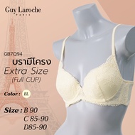 **Sale ** ยกทรง แบรนด์ GUY LAROCHE บราลูกไม้ มีโครง EXTRA CUP ซับฟองบาง GB7Q94 GV1C10 **B90 C85-