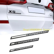3D ABS Car Trunk Emblem COMPETITION Bar Underlined Emblem for BMW M2 M3 M4 M5 M6 M8 X2M X3M X4M X5M 