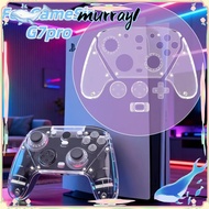 MURRAY Gaming Controller Protective , Replacement Transparent Front Faceplate,  Decorative Magnetic 