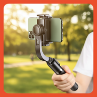 L08 Phone Gimbal Stabilizer: Anti-Shake, Bluetooth Enabled, Tripod Selfie Stick for Video Content  L